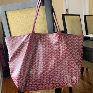 Goyard St Louis GM Bag Burgundy